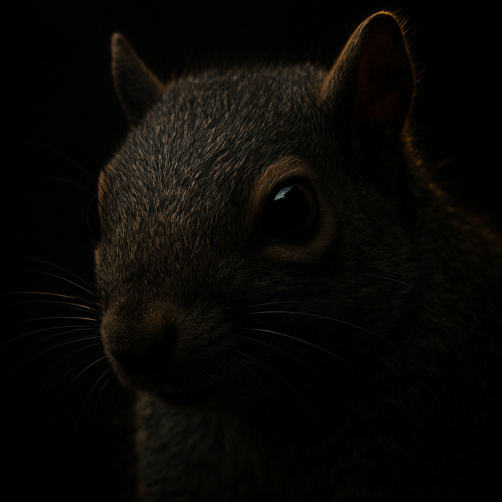 Close-up of a grey squirrel — DGS squirrel control